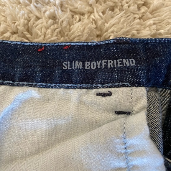 Banana Republic boyfriend slim ankle jeans Sz 31 EUC - Picture 5 of 5